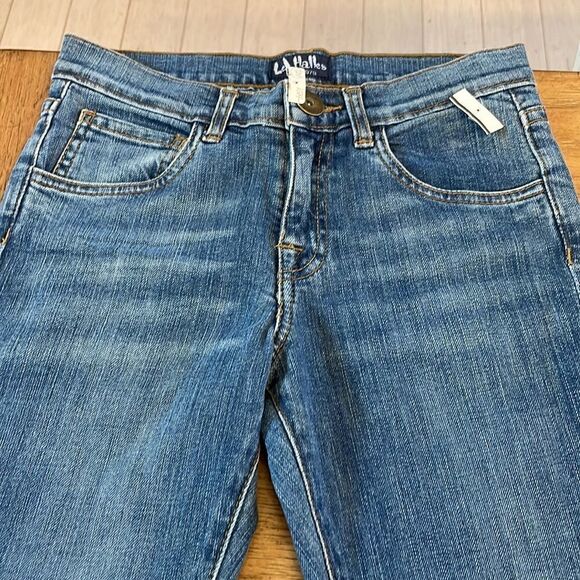LES HALLES FLARE BOTTOM JEANS. NEW - Picture 2 of 11